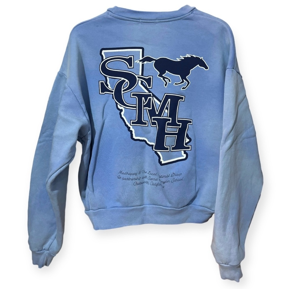 NWOT Madhappy Rare Sierra Canyon Trailblazers Crewneck Size XS